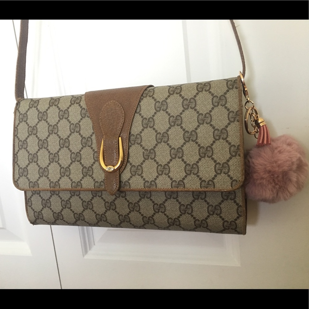 🔥firm🔥💯 authentic gucci clutch/crossbody - Picture 1 of 8